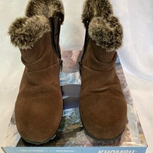Khombu Ankle Boots, 8M, VGUC